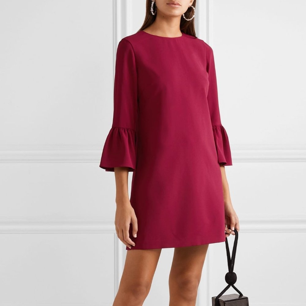 NWT Alice and Olivia Coley Crew Neck Aline Dress Size 6